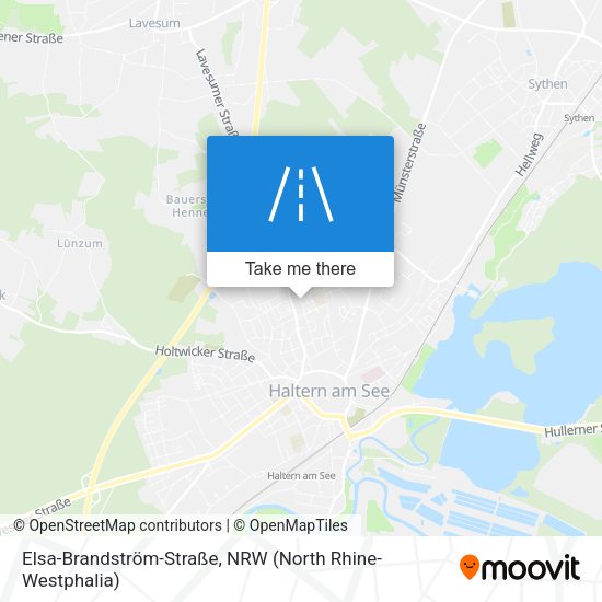 Elsa-Brandström-Straße map
