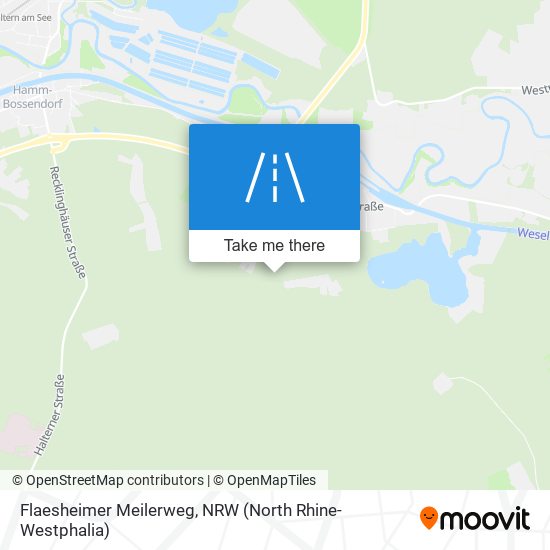 Flaesheimer Meilerweg map