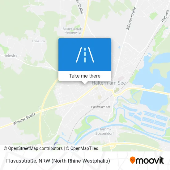 Flavusstraße map