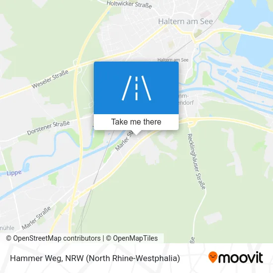 Карта Hammer Weg