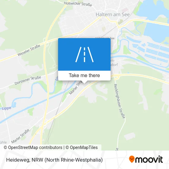 Карта Heideweg