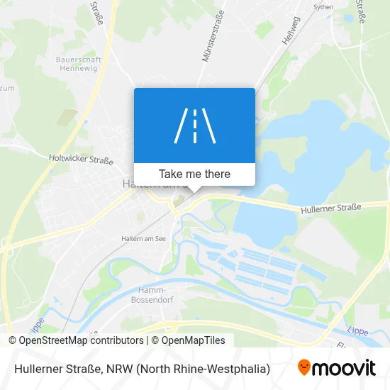 Hullerner Straße map