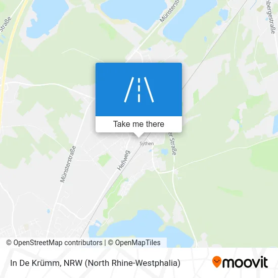 In De Krümm map