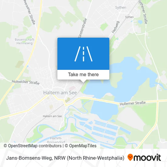 Jans-Bomsens-Weg map