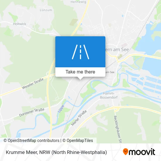 Карта Krumme Meer