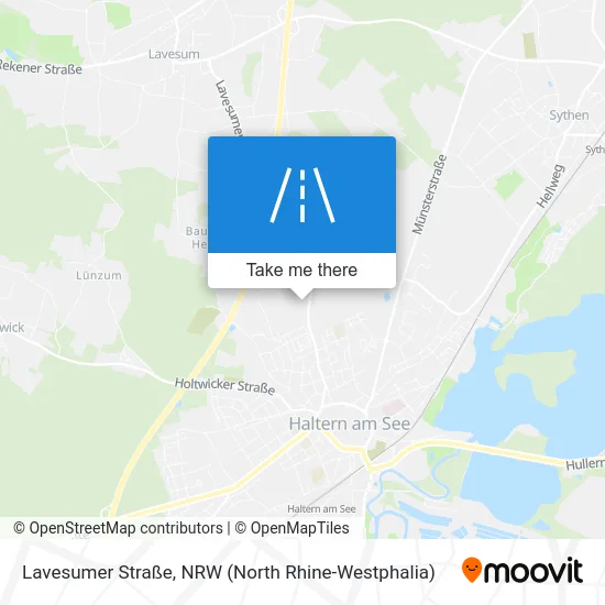 Lavesumer Straße map