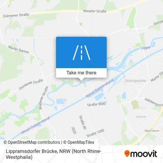 Lippramsdorfer Brücke map