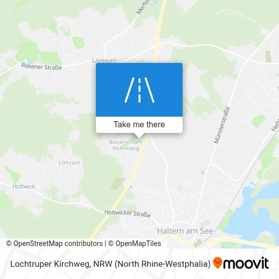 Lochtruper Kirchweg map