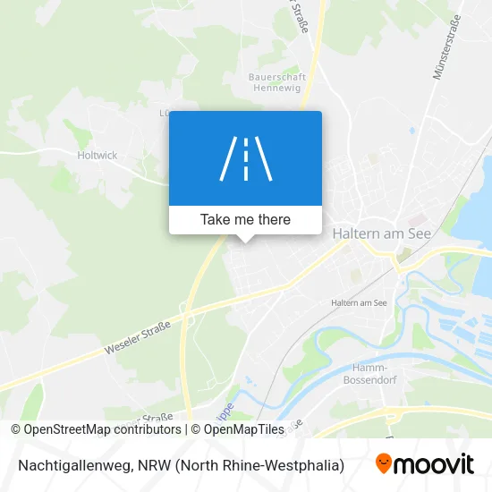 Карта Nachtigallenweg