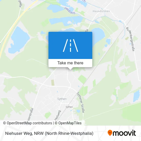 Карта Niehuser Weg