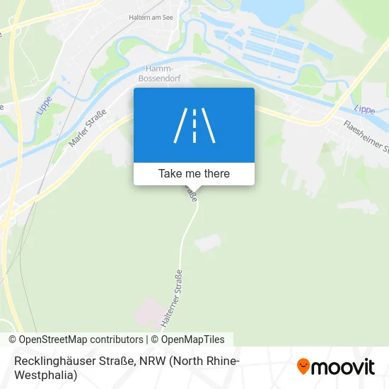 Карта Recklinghäuser Straße