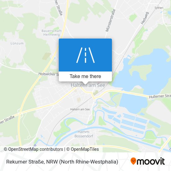Карта Rekumer Straße