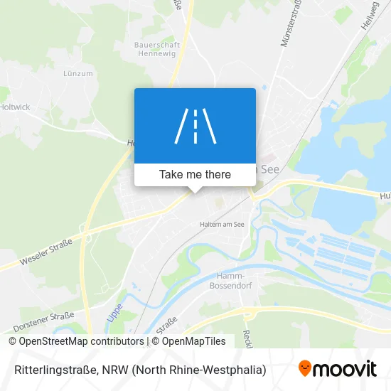 Ritterlingstraße map