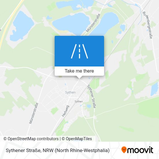 Sythener Straße map