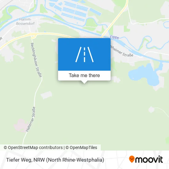 Карта Tiefer Weg