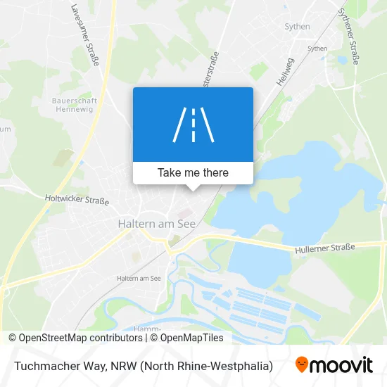 Tuchmacherweg map