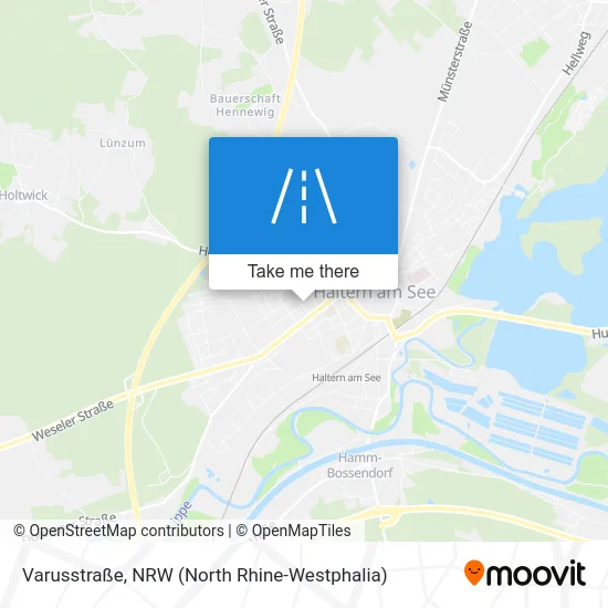 Карта Varusstraße