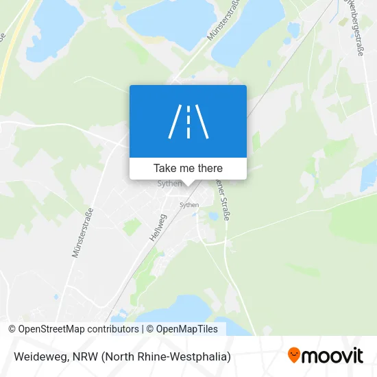 Карта Weideweg