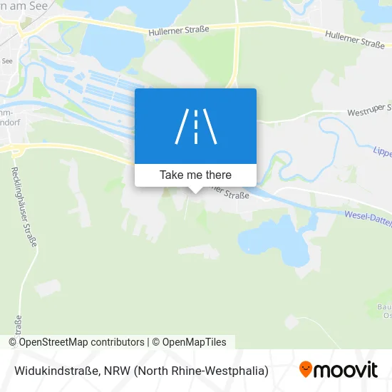 Карта Widukindstraße