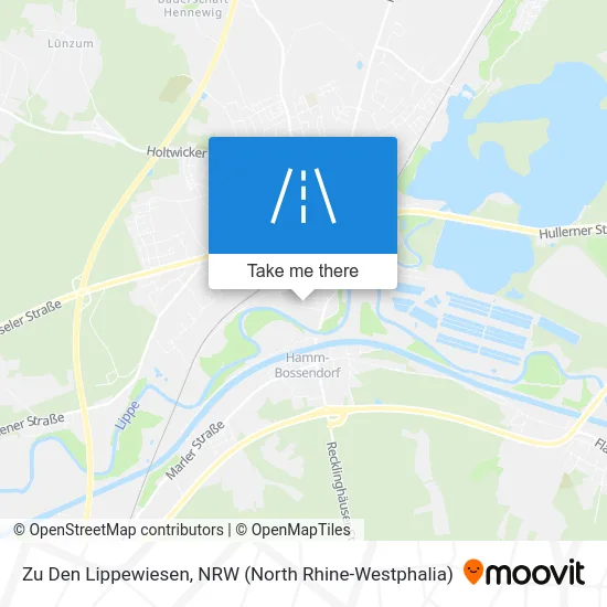 Карта Zu Den Lippewiesen