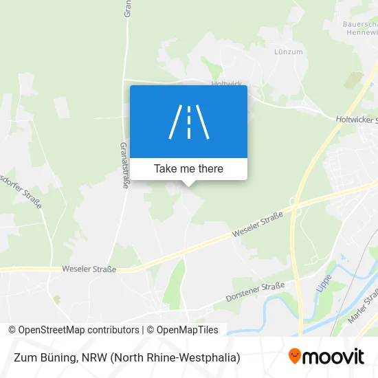 Карта Zum Büning