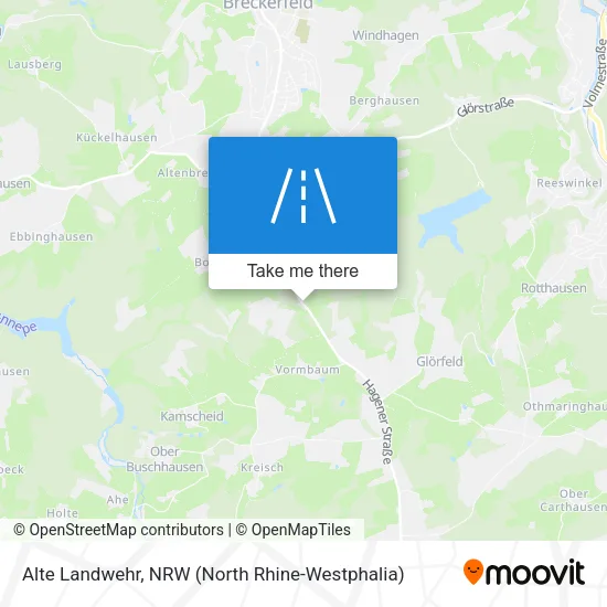 Карта Alte Landwehr