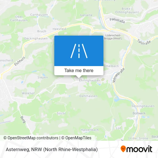 Карта Asternweg