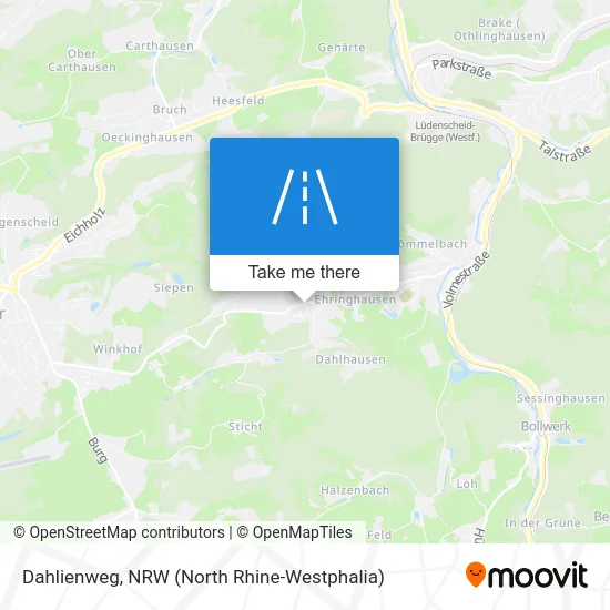 Dahlienweg map