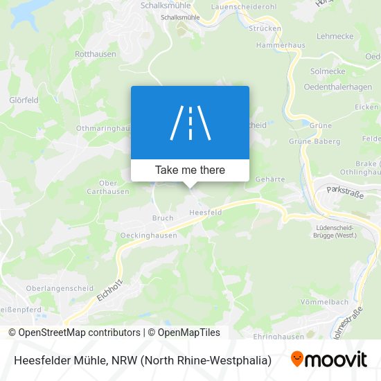 Heesfelder Mühle map