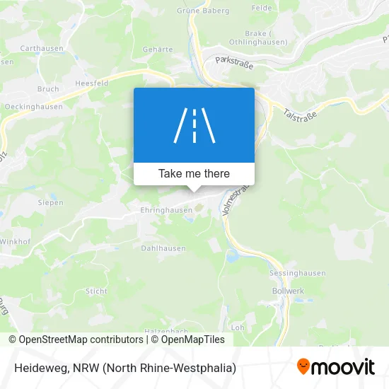 Карта Heideweg