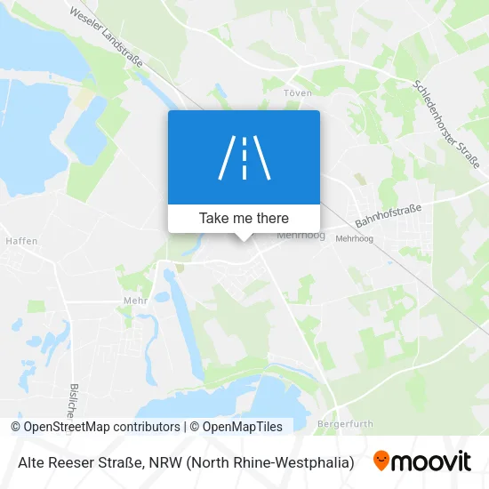 Карта Alte Reeser Straße