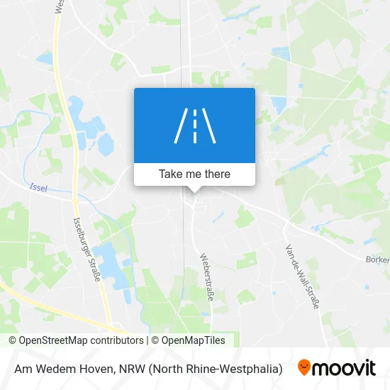 Am Wedem Hoven map