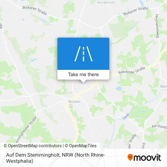 Карта Auf Dem Stemmingholt