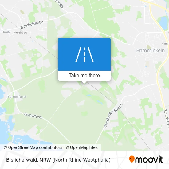 Карта Bislicherwald