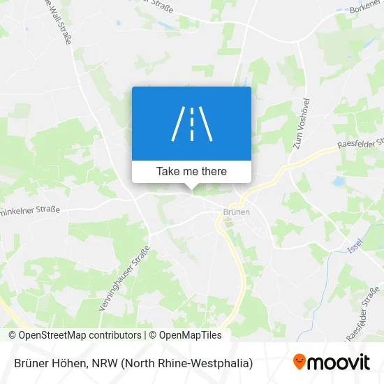 Карта Brüner Höhen