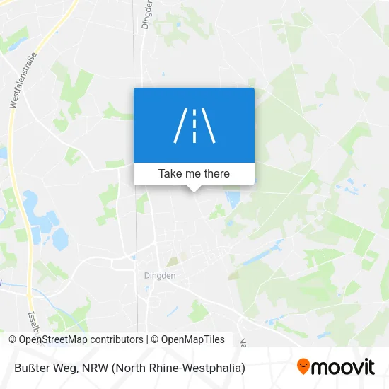 Карта Bußter Weg