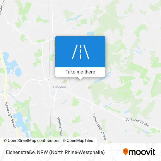 Карта Eichenstraße