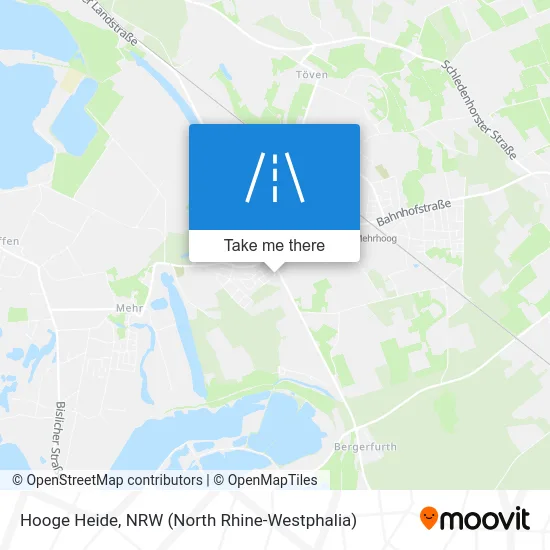 Hooge Heide map