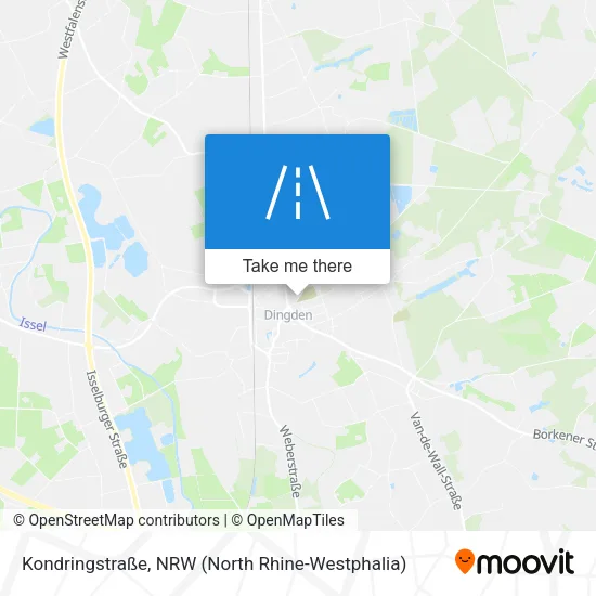 Карта Kondringstraße