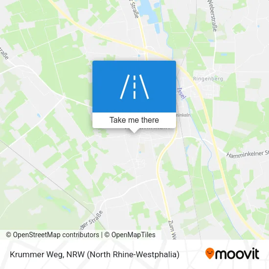 Карта Krummer Weg