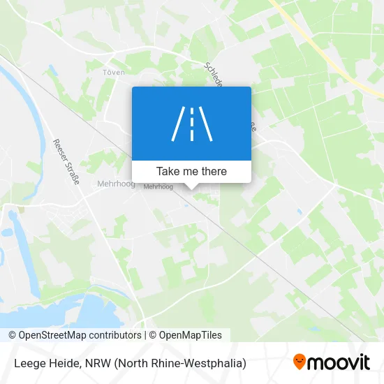 Карта Leege Heide