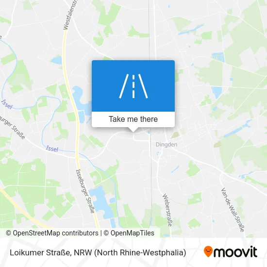Карта Loikumer Straße