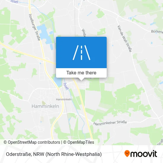 Oderstraße map