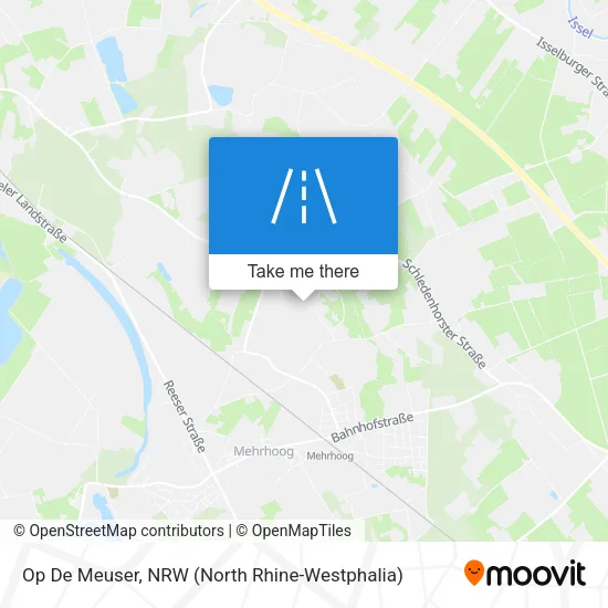 Карта Op De Meuser