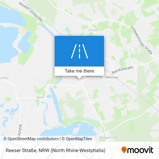 Карта Reeser Straße