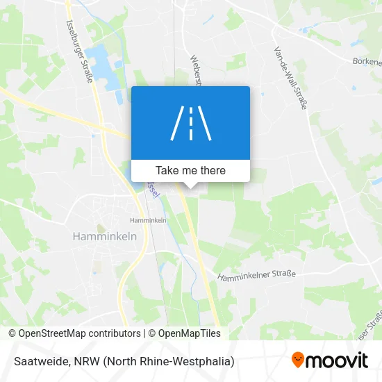 Карта Saatweide