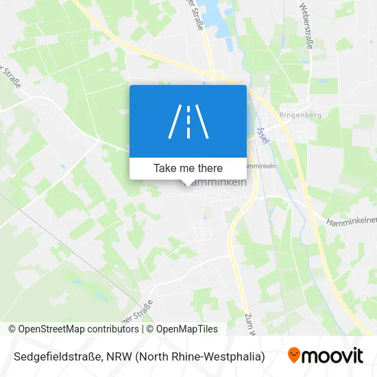 Карта Sedgefieldstraße