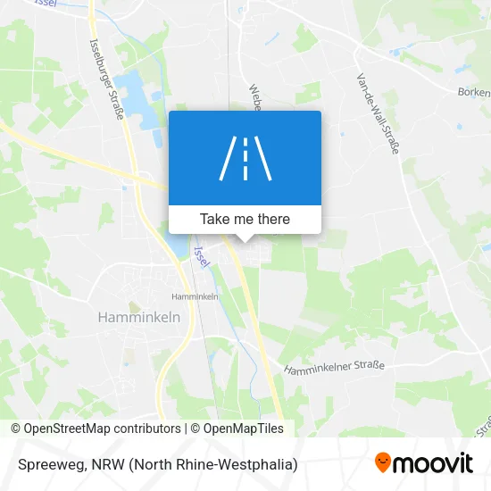 Карта Spreeweg