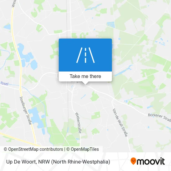 Карта Up De Woort