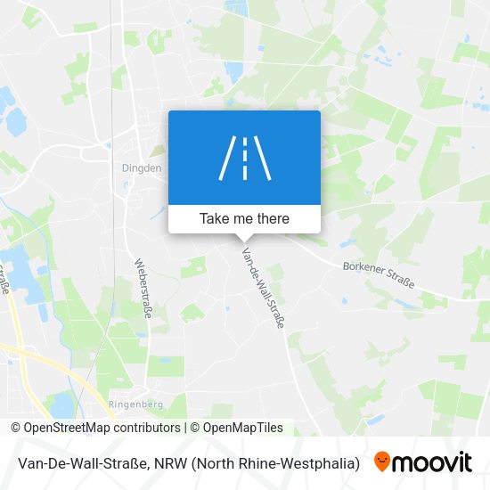 Van-De-Wall-Straße map